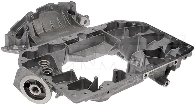 264-558 Aluminum Oil Pan, 2.8L, 6Cyl, OE Solutions Series - Engine Oil Pan: Direct Fit, Aluminum, Front Sump, 6 Quart - Oil Pan - Engine Oil Pan - Oil Sump - Crankcase Assembly - Oil pan leaking? This engine oil pan is precision-engineered to match the original equipment pan on specific vehicle years, makes and models for a reliable replacement. - Audi 2001-95, Volkswagen 2005-98