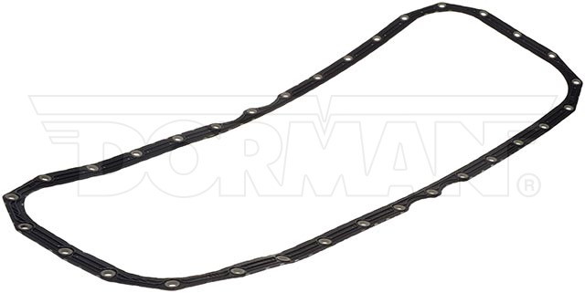 264-6005G Rubber Oil Pan, HD Solutions Series - Dorman 264-6005G Engine Oil Pan Gasket Compatible with Select Models - Dorman Oil Pan Gasket 264-6005G - Engine Oil Pan Gasket - Oil Pan Gasket - Engine Oil Pan Gasket - Oil Pan Seal - This oil pan gasket is designed to match the fit and function of the original gasket on specified makes, years and models, and is engineered for reliable performance and durability. - 2020-03