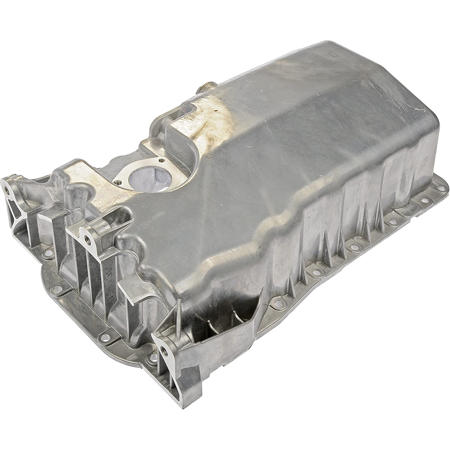 264-707 Aluminum Oil Pan, 1.8L, 4Cyl, OE Solutions Series - Dorman 264-707 Engine Oil Pan Compatible with Select Audi/Volkswagen Models - Dorman Oil Pan 264-707 - Engine Oil Pan - Engine Oil Pan: Direct Fit, Aluminum, Front Sump - OIL PAN - Engine Oil Pan - Crankcase Assembly - Oil Sump - Oil pan leaking? This engine oil pan is precision-engineered to match the original equipment pan on specific vehicle years, makes and models for a reliable replacement. - Audi 2006-98, Seat 2008-06, Seat 2004-00, Volkswagen 2011, Volkswagen 2006-99