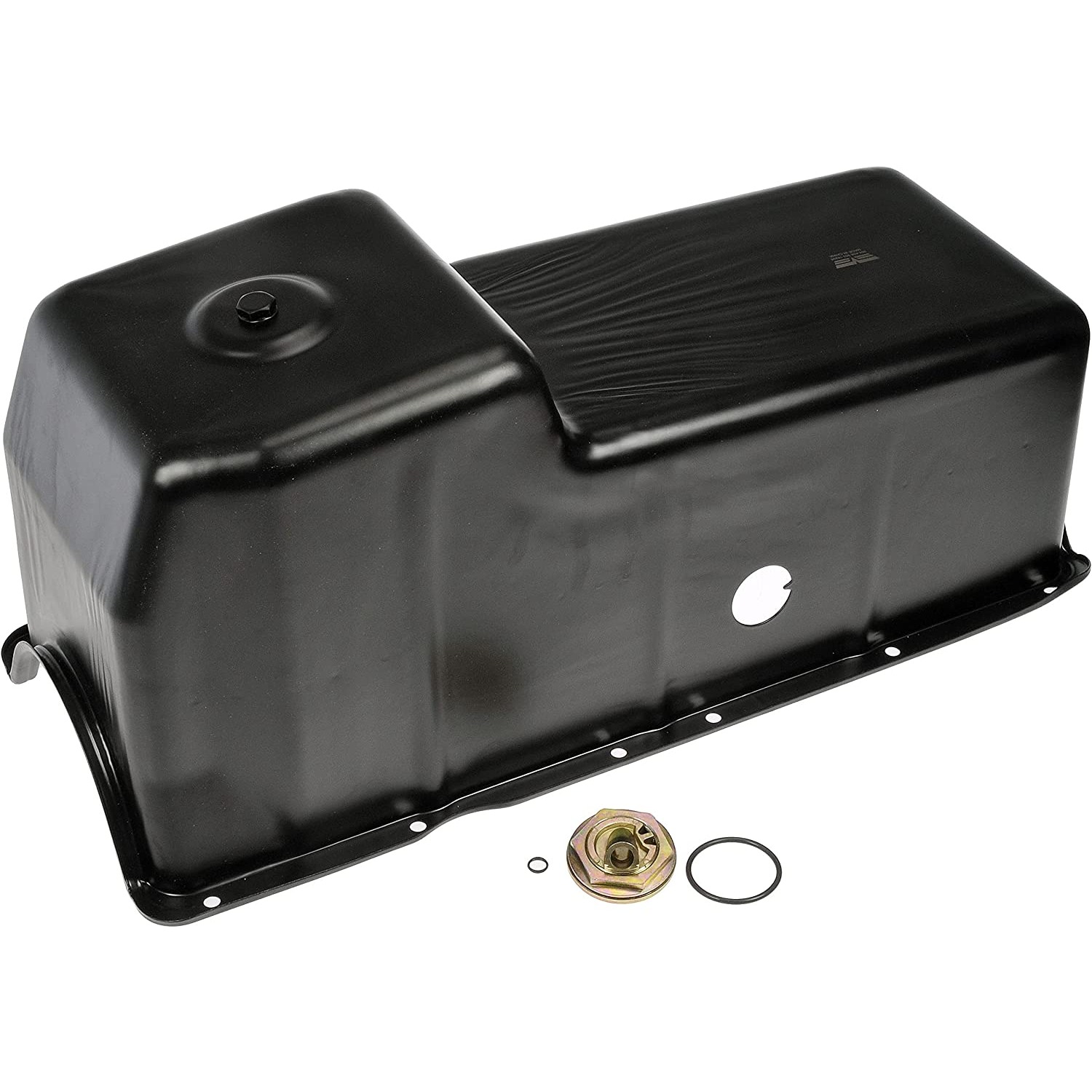 264-836 Steel Oil Pan, 7.3L, 8Cyl, OE Solutions Series - Dorman 264-836 Engine Oil Pan Compatible with Select Models - Engine Oil Pan - Engine Oil Pan: Direct Fit, Steel, Rear Sump, 20 Quart - Oil Pan - Engine Oil Pan - Crankcase Assembly - Oil Sump - Oil pan leaking? This engine oil pan is precision-engineered to match the original equipment pan on specific vehicle years, makes and models for a reliable replacement. - Ford Motor Company 2003-00, Navistar 2003-94, Ontario Bus 1997-96, Spartan Motors 2003-96