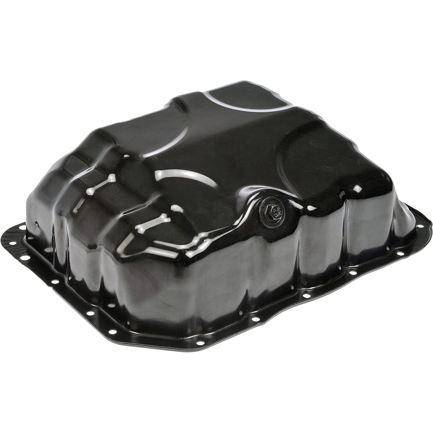 264-854 Steel Oil Pan, OE Solutions Series - Dorman 264-854 Engine Oil Pan Compatible with Select Models - Dorman Oil Pan 264-854 - Engine Oil Pan: Direct Fit, Steel, Center Sump - Oil Pan - Engine Oil Pan - Crankcase Assembly - Oil Sump - Oil pan leaking? This engine oil pan is precision-engineered to match the original equipment pan on specific vehicle years, makes and models for a reliable replacement. - Chrysler 2017-15, Dodge 2016-13, Fiat 2018-16, Jeep 2023-14, Ram 2022-15