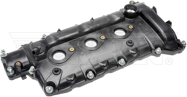 264-970 Driver Side Valve Cover, Includes Oil Baffles; Grommets, Hold Down Tabs, and Mounting Hardware - Dorman 264-970 Driver Side Engine Valve Cover Compatible with Select Models - Dorman Valve Cover 264-970 - Valve Cover - Left Side - Valve Covers: Direct Replacement, Plastic, Driver Side - VALVE COVER - Valve Cover - Left Side - Rocker Arm Cover - This replacement valve cover matches the fit and function of the original equipment part that may be damaged or warped. Made from quality materials for excellent fit and superior heat resistance, this valve cover has undergone extensive testing. - Buick 2021-09, Cadillac 2019-08, Chevrolet 2021-09, GMC 2017-09, Saab 2011, Saturn 2010-09