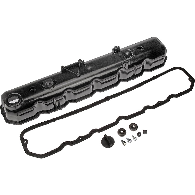 264-974 Valve Cover, 6 Cyl., 4.2L Engine, 7 Mounting Holes, Includes Gasket and Filler Cap - Dorman 264-974 Engine Valve Cover Compatible with Select American Motors / Jeep Models - Dorman Valve Cover 264-974 - Valve Cover Kit - Valve Covers: With Gasket, Direct Replacement, Plastic - VALVE COVER - Valve Cover Kit - Rocker Arm Cover - This replacement valve cover matches the fit and function of the original equipment part that may be damaged or warped. Made from quality materials for excellent fit and superior heat resistance, this valve cover has undergone extensive testing. - American Motors 1988-81, Jeep 1990-81