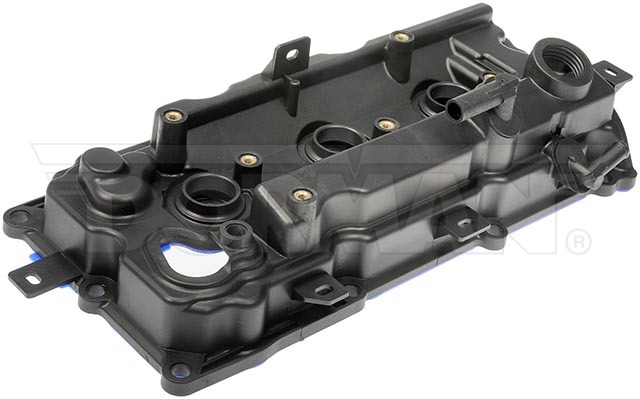 264-995 Front Valve Cover, 6 Cyl., 3.5L Engine, DOHC Cylinder Head Type, Short Valve Cover type - Dorman 264-995 Front Engine Valve Cover Compatible with Select Nissan Models - Dorman 264-995 Front Engine Valve Cover for Specific Nissan Models, Black - Dorman Valve Cover 264-995 - Valve Cover - Left Side - Valve Covers: with Gaskets, Direct Replacement, Plastic, Front - VALVE COVER - Valve Cover - Left Side - Rocker Arm Cover - This replacement valve cover matches the fit and function of the original equipment part that may be damaged or warped. Made from quality materials for excellent fit and superior heat resistance, this valve cover has undergone extensive testing. - Nissan Murano 2014-08, Nissan Quest 2014-11