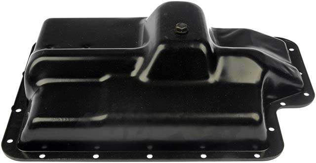 265-805 OE Solutions Series Transmission Pan - Direct Fit, Sold individually - DORMAN 13.75" Transmission Pan with Drain Plug for Ford - Dorman 265-805 Transmission Oil Pan Compatible with Select Ford / Lincoln Models - Dorman 265-805 Transmission Oil Pan for Specific Ford / Lincoln Models, Black Fits select: 1996-2003 FORD F150, 1996-2004 FORD F250 - Dorman Transmission Oil Pan 265-805 - Transmission Oil Pan: Direct Fit, Steel, 16 Quart - TRANSMISSION PAN - Transmission Pan With Drain Plug - Transmission Sump - Automatic Transmission Oil Pan - Trans Pan - This replacement transmission oil pan is a direct replacement for a damaged original equipment transmission pan. Made of quality materials, it's designed for reliable, leak-free service. - Ford 2005-96, Lincoln 2004-98 - Transmission Pan With Drain Plug
