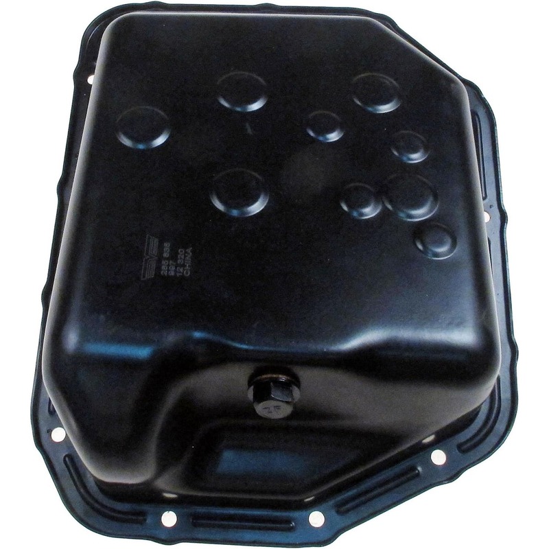265-835 OE Solutions Series Transmission Pan - Steel, Direct Fit, Sold individually - Dorman 265-835 Transmission Oil Pan Compatible with Select Dodge / Hyundai / Kia Models - Dorman Transmission Oil Pan 265-835 - Transmission Oil Pan: Direct Fit, Steel, 6.5 Quart - TRANSMISSION PAN - Transmission Pan With Drain Plug - Transmission Sump - Trans Pan - Automatic Transmission Oil Pan - This replacement transmission oil pan is a direct replacement for a damaged original equipment transmission pan. Made of quality materials, it's designed for reliable, leak-free service. - Dodge 2008-03, Hyundai 2010-00, Kia 2011-06 - Transmission Pan With Drain Plug