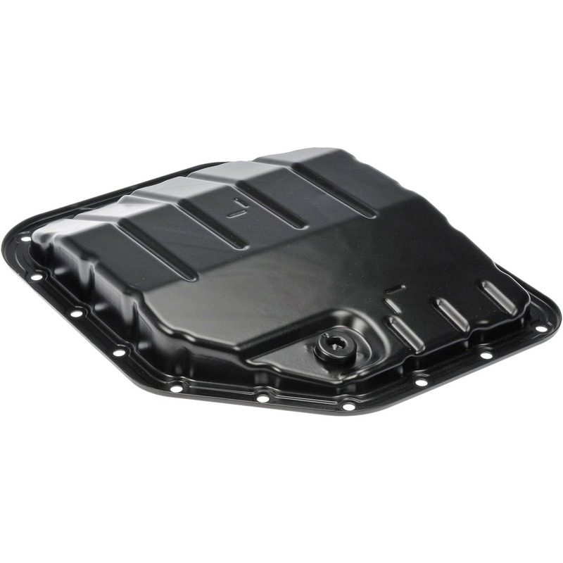 265-847 OE Solutions Series Transmission Pan - Black, Steel, Stock Depth, Direct Fit, Sold individually - Dorman 265-847 Transmission Oil Pan Compatible with Select Scion / Toyota Models - Dorman 265-847 Transmission Oil Pan for Specific Scion / Toyota Models, Black Fits select: 2009-2017 TOYOTA COROLLA, 2007-2019 TOYOTA YARIS - Dorman Transmission Oil Pan 265-847 - Transmission Oil Pan: Direct Fit, Steel, 6.8 Quart - TRANSMISSION PAN - Transmission Pan With Drain Plug - Transmission Sump - Automatic Transmission Oil Pan - Trans Pan - This replacement transmission oil pan is a direct replacement for a damaged original equipment transmission pan. Made of quality materials, it's designed for reliable, leak-free service. - Scion 2014-08, Scion 2006-04, Toyota 2019-00 - Transmission Pan With Drain Plug