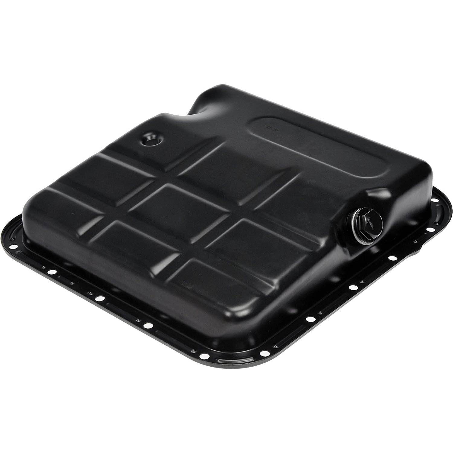 265-859 OE Solutions Series Transmission Pan - Black, Steel, Direct Fit, Sold individually - Dorman Transmission Oil Pan 265-859 - Transmission Oil Pan: Direct Fit, Steel, 9.8 Quart - Transmission Pan With Drain Plug - Transmission Pan With Drain Plug - Automatic Transmission Oil Pan - Trans Pan - Transmission Sump - This replacement transmission oil pan is a direct replacement for a damaged original equipment transmission pan. Made of quality materials, it's designed for reliable, leak-free service. - Subaru 2013-99