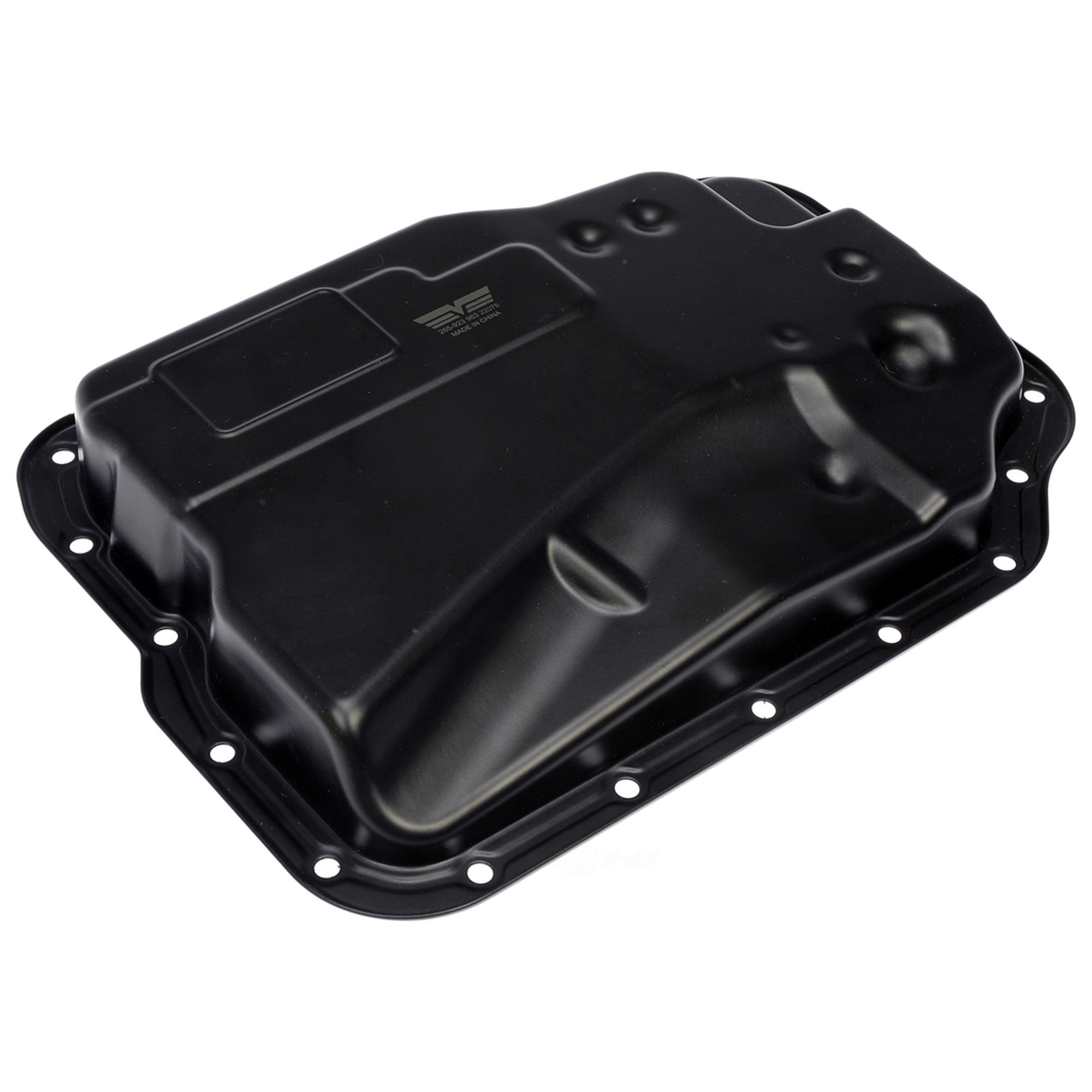 265-923 OE Solutions Series Transmission Pan - Black, Steel, Stock Depth, Sold individually - Dorman 265-923 Transmission Oil Pan Compatible with Select Ford Models - Dorman - OE Solutions Transmission Oil Pan 265-923 - Transmission Oil Pan - Transmission Pan - Transmission Oil Pan - Transmission Sump - Automatic Transmission Oil Pan - Trans Pan - This replacement transmission oil pan is a direct replacement for a damaged original equipment transmission pan. Made of quality materials, it's designed for reliable, leak-free service. - Ford Focus 2011-00, Ford Transit Connect 2013-10