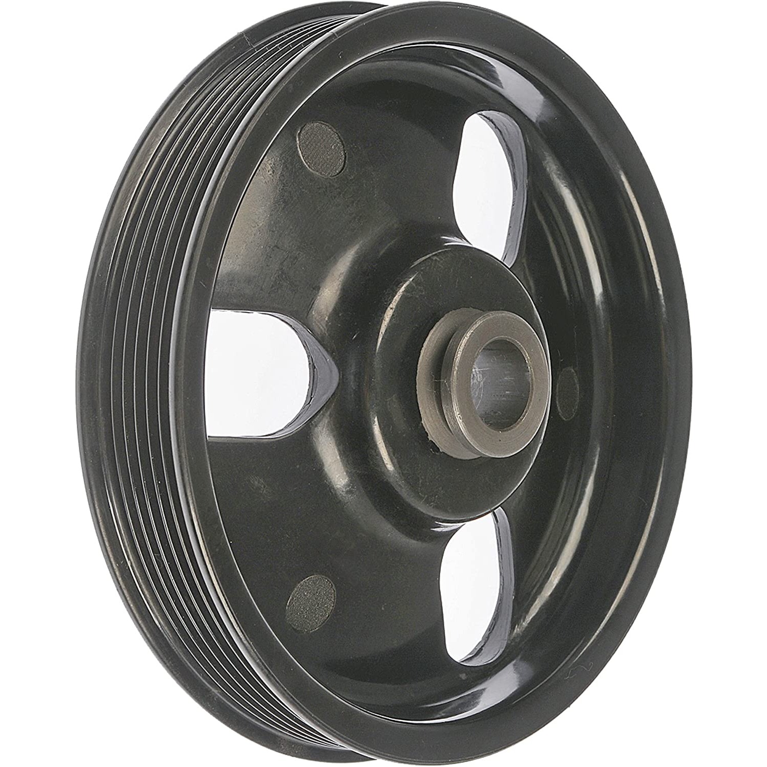 300-100 OE Solutions Series Power Steering Pump Pulley - Black, Metal, Direct Fit, Sold individually - Dorman Power Steering Pump Pulley 300-100 - Power Steering Pump Pulley - PWR STEERING PULLEY - Power Steering Pump Pulley - PS Pulley - This power steering pump pulley is designed to match the fit and function of the original pulley on specified applications. Made of quality materials, it is engineered for reliable performance and durability. - Chrysler 1995-91, Dodge 1995-91, Plymouth 1995-91