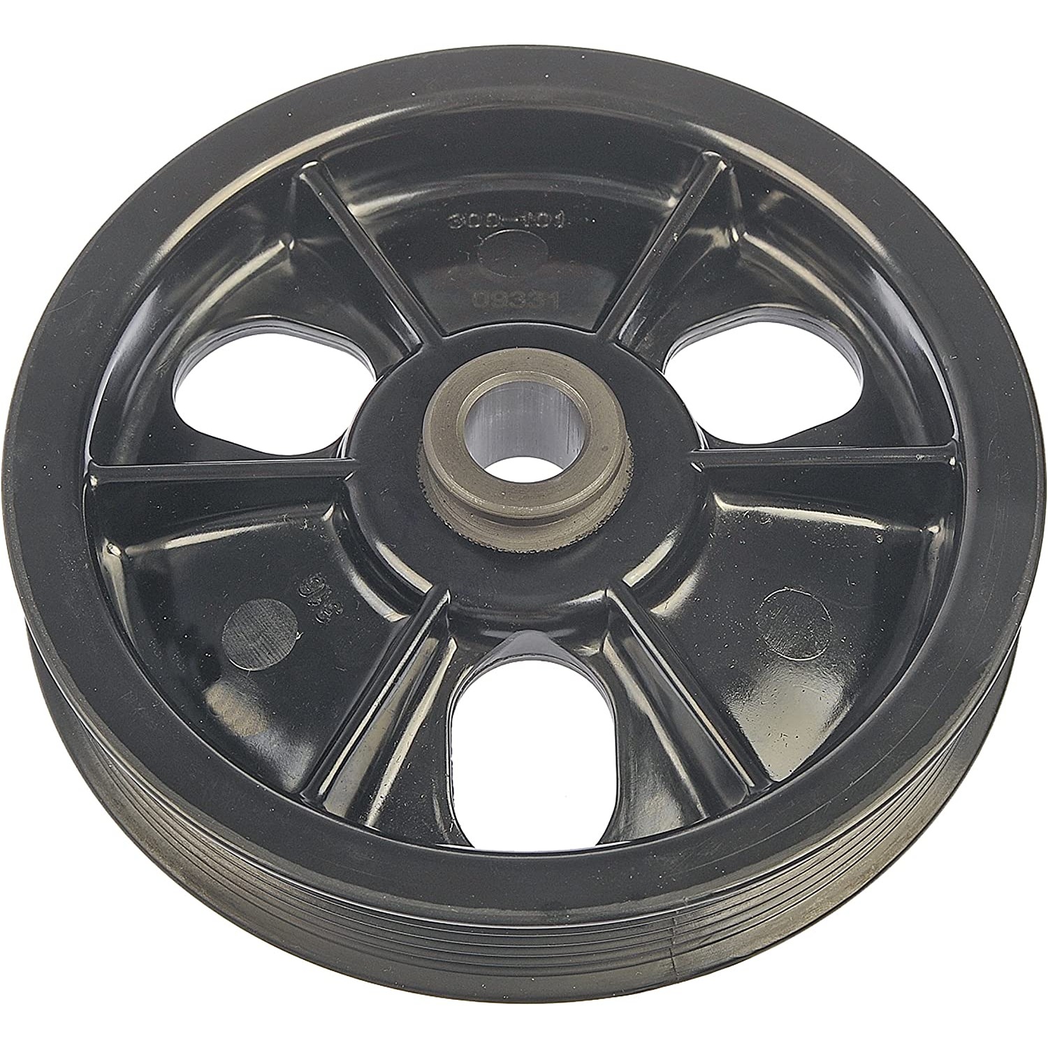 300-101 OE Solutions Series Power Steering Pump Pulley - Black, Plastic, Direct Fit, Sold individually - Dorman 300-101 Power Steering Pump Pulley Compatible with Select Chrysler / Dodge / Plymouth Models - Dorman Power Steering Pump Pulley 300-101 - Power Steering Pump Pulley - PWR STEERING PULLEY - Power Steering Pump Pulley - PS Pulley - This power steering pump pulley is designed to match the fit and function of the original pulley on specified applications. Made of quality materials, it is engineered for reliable performance and durability. - Chrysler 2000-90, Dodge 2000-90, Plymouth 2000-90