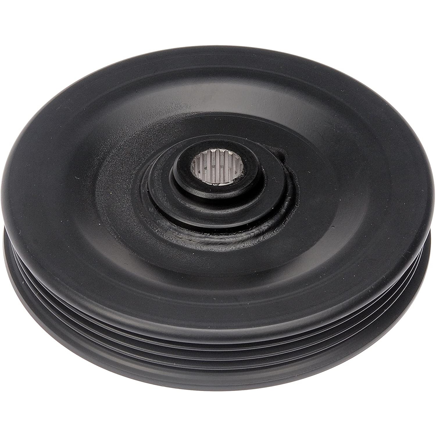 300-104 OE Solutions Series Power Steering Pump Pulley - Black, Steel, Serpentine, Direct Fit, Sold individually - Dorman 300-104 Power Steering Pump Pulley Compatible with Select Nissan Models - Dorman Power Steering Pump Pulley 300-104 - Power Steering Pump Pulley - PWR STEERING PULLEY - Power Steering Pump Pulley - PS Pulley - This power steering pump pulley is designed to match the fit and function of the original pulley on specified applications. Made of quality materials, it is engineered for reliable performance and durability. - Nissan Sentra 2006-00