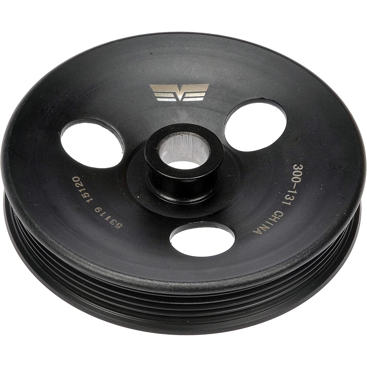 300-131 OE Solutions Series Power Steering Pump Pulley - Black, Metal, Direct Fit, Sold individually - Dorman 300-131 Power Steering Pump Pulley Compatible with Select Models - Dorman Power Steering Pump Pulley 300-131 - Power Steering Pump Pulley - PWR STEERING PULLEY - Power Steering Pump Pulley - PS Pulley - This power steering pump pulley is designed to match the fit and function of the original pulley on specified applications. Made of quality materials, it is engineered for reliable performance and durability. - Buick 1996-93, Chevrolet 2002-92, Oldsmobile 1996-93, Pontiac 2002-95