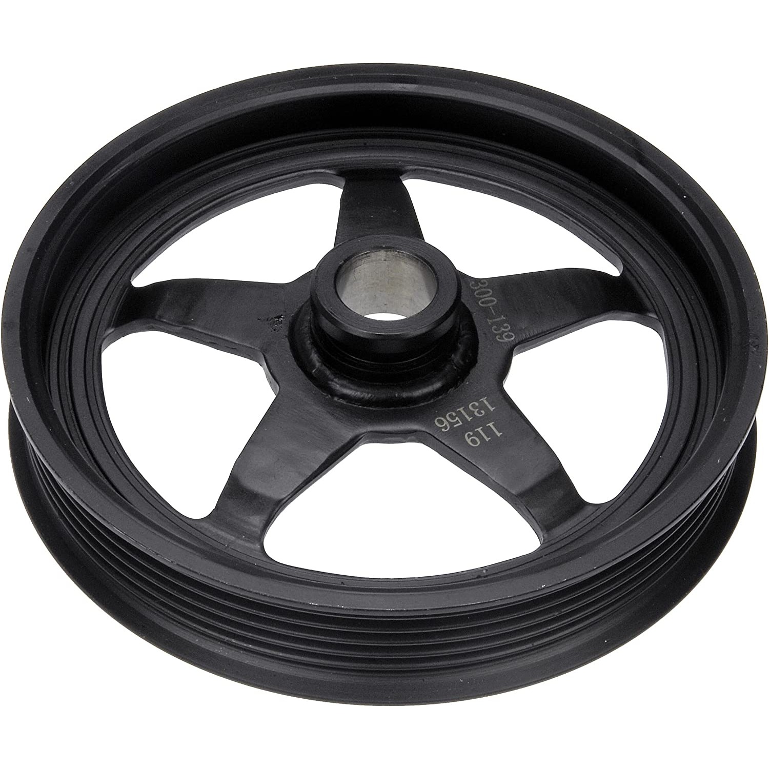 300-139 OE Solutions Series Power Steering Pump Pulley - Direct Fit, Sold individually - Dorman 300-139 Power Steering Pump Pulley Compatible with Select Models - Dorman Power Steering Pump Pulley 300-139 - Power Steering Pump Pulley - PWR STEERING PULLEY - Power Steering Pump Pulley - PS Pulley - This power steering pump pulley is designed to match the fit and function of the original pulley on specified applications. Made of quality materials, it is engineered for reliable performance and durability. - Buick 2007-05, Chevrolet 2011-05, Pontiac 2010-05, Saturn 2010-05