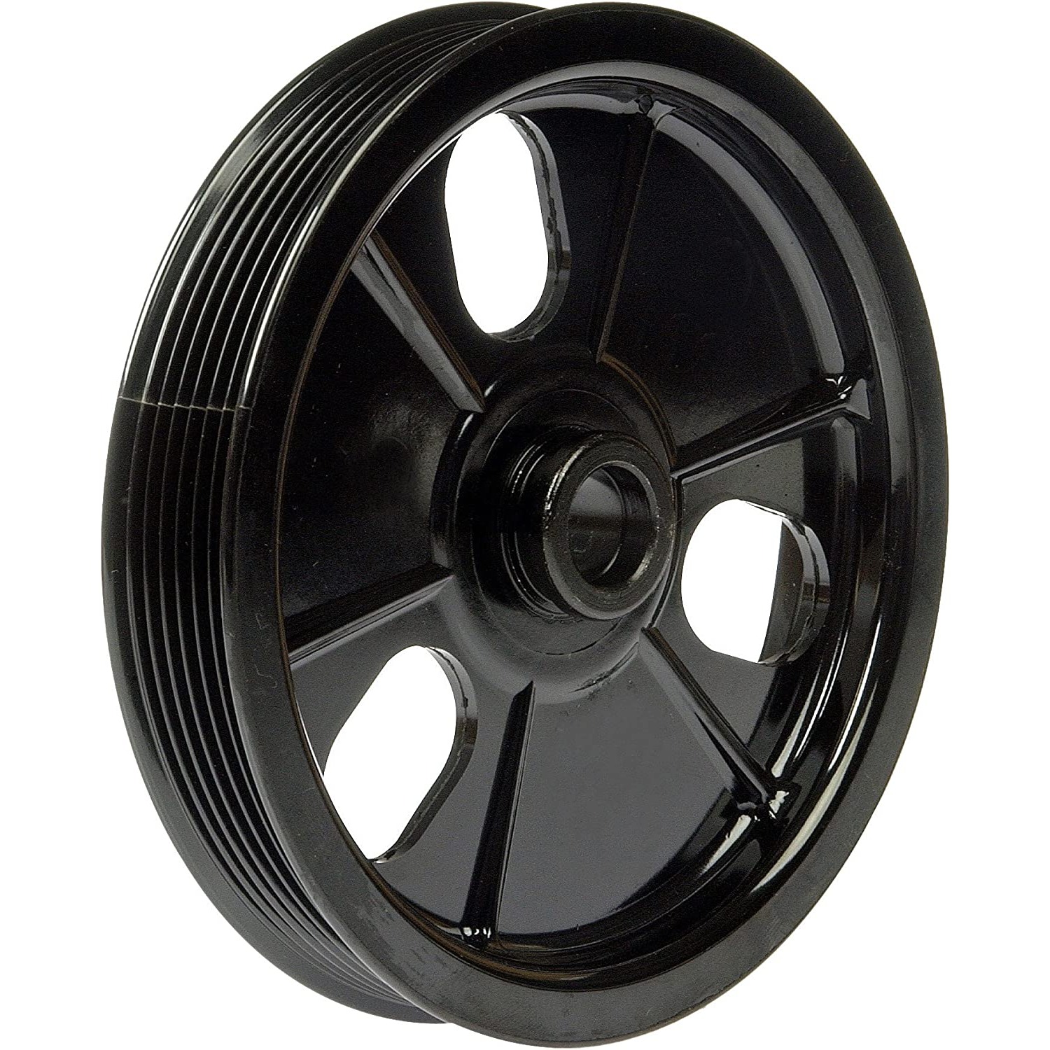 300-308 OE Solutions Series Power Steering Pump Pulley - Black, Metal, Direct Fit, Sold individually - Dorman 300-308 Power Steering Pump Pulley Compatible with Select Chrysler / Dodge / Plymouth Models - Dorman Power Steering Pump Pulley 300-308 - Power Steering Pump Pulley - PWR STEERING PULLEY - Power Steering Pump Pulley - PS Pulley - This power steering pump pulley is designed to match the fit and function of the original pulley on specified applications. Made of quality materials, it is engineered for reliable performance and durability. - Chrysler 2004-98, Dodge 2004-98, Plymouth 2001-99