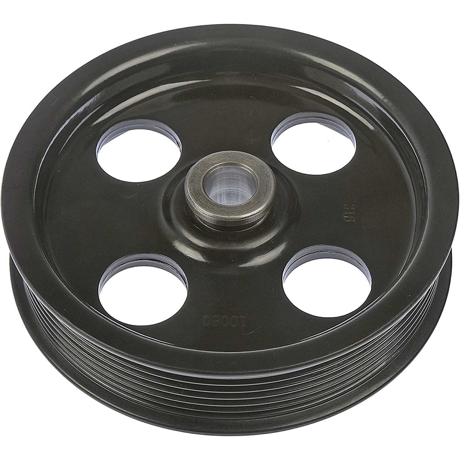 300-314 OE Solutions Series Power Steering Pump Pulley - Black, Composite, Serpentine, Direct Fit, Sold Individually - Dorman 300-314 Power Steering Pump Pulley Compatible with Select Chrysler / Dodge Models - Dorman Power Steering Pump Pulley 300-314 - Power Steering Pump Pulley - PWR STEERING PULLEY - Power Steering Pump Pulley - PS Pulley - This power steering pump pulley is designed to match the fit and function of the original pulley on specified applications. Made of quality materials, it is engineered for reliable performance and durability. - Chrysler 2007, Dodge 2007-02