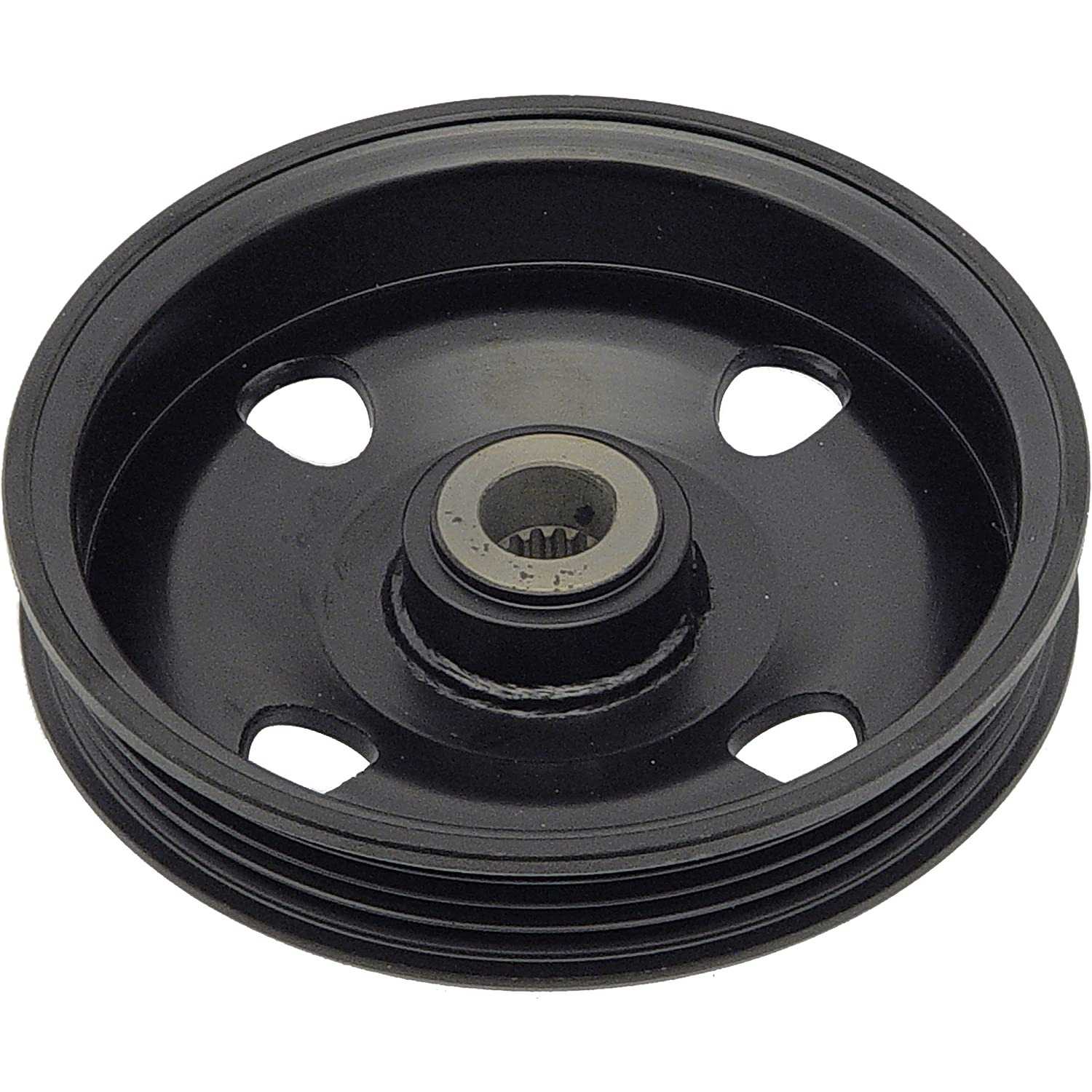 300-401 OE Solutions Series Power Steering Pump Pulley - Black, Metal, Direct Fit, Sold individually - Dorman 300-401 Power Steering Pump Pulley Compatible with Select Lexus / Toyota Models - Dorman Power Steering Pump Pulley 300-401 - Power Steering Pump Pulley - PWR STEERING PULLEY - Power Steering Pump Pulley - PS Pulley - This power steering pump pulley is designed to match the fit and function of the original pulley on specified applications. Made of quality materials, it is engineered for reliable performance and durability. - Lexus 2001-97, Toyota 2004-97