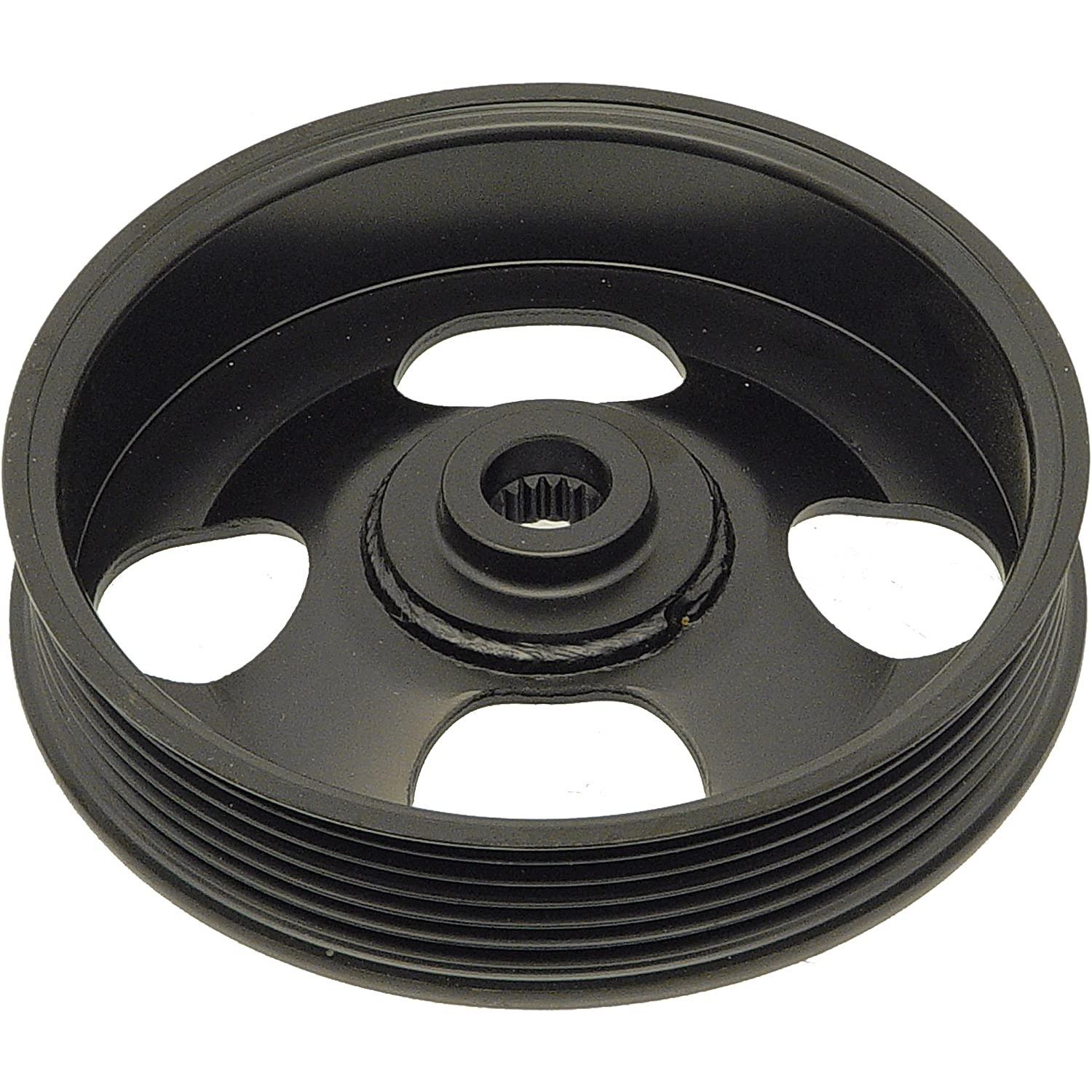 300-551 OE Solutions Series Power Steering Pump Pulley - Black, Plastic, Direct Fit, Sold individually - Dorman 300-551 Power Steering Pulley,Black - Dorman Power Steering Pump Pulley 300-551 - Power Steering Pump Pulley - PWR STEERING PULLEY - Power Steering Pump Pulley - PS Pulley - This power steering pump pulley is designed to match the fit and function of the original pulley on specified applications. Made of quality materials, it is engineered for reliable performance and durability. - Nissan Altima 2007-02, Nissan Frontier 2016-05, Nissan Sentra 2006-02