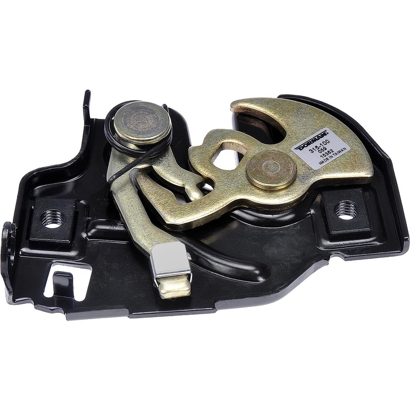 315-100 Hood Latch, OE Solutions Series - Dorman 315-100 Hood latch , Black - DORMAN Hood Latch Assembly for Ford - Black - Dorman Hood Latch Kit 315-100 - Hood Latch Assembly - HOOD LATCH - Hood Latch Assembly - Hood Lock - Hood no longer opening or closing properly? This replacement hood latch assembly matches the fit and function of the original equipment hood latch and is made of corrosion-resistant materials for reliable service. - General Motors 2005-82