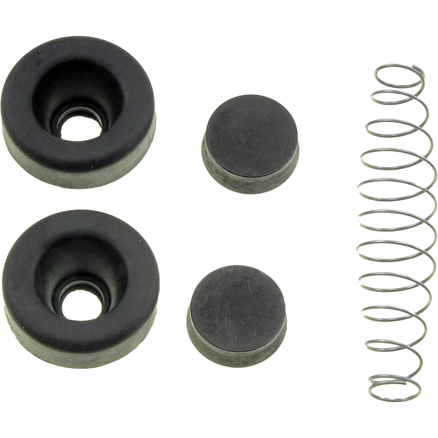 33184 Wheel Cylinder Repair Kit - Direct Fit - Dorman 33184 Rear Drum Brake Wheel Cylinder Kit Compatible with Select Models - Drum Brake Wheel Cylinder Repair Kit - WHEEL CYL REPAIR KIT - Drum Brake Wheel Cylinder Repair Kit - Drum Brake Wheel Cylinder Kit - The components in this drum brake wheel cylinder kit are designed to match the original parts required to repair the wheel cylinder on specified vehicles. Made of quality components, this kit is engineered for reliable performance and durability. - 1994-90, 1986-78, 1976-73, 1967-60