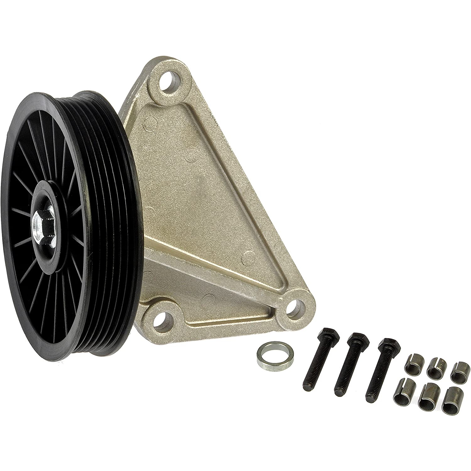34151 A/C Compressor By-Pass Pulley - Direct Fit - Air Conditioning Bypass Pulley - Dorman 34151 A/C Compressor Bypass Pulley Compatible with Select Ford / Mercury Models - Dorman A/C Compressor Bypass Pulley 34151