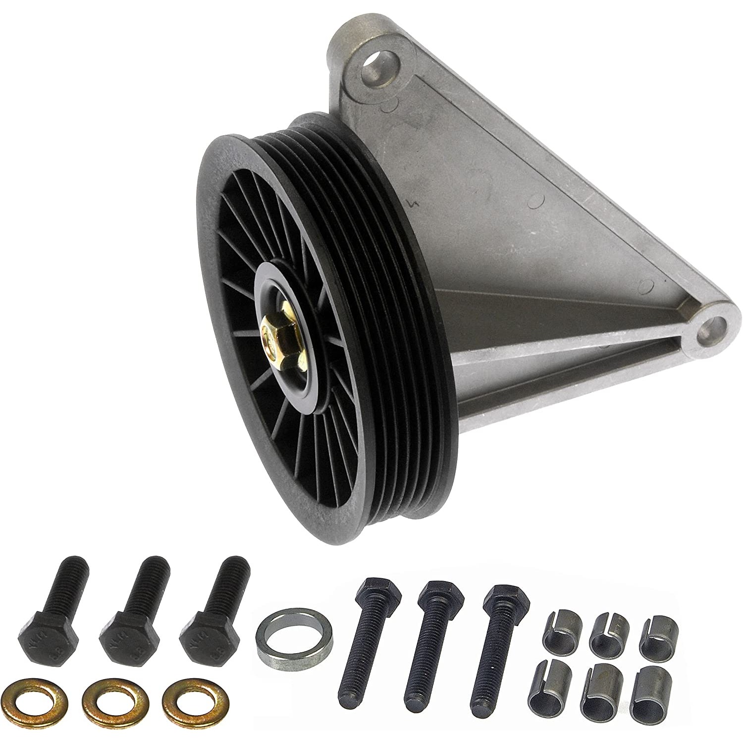 34174 A/C Compressor By-Pass Pulley - Direct Fit - Air Conditioning Bypass Pulley - Dorman 34174 A/C Compressor Bypass Pulley Compatible with Select Models - Dorman A/C Compressor Bypass Pulley 34174 - DORMAN Air Conditioning Bypass Pulley for Ford