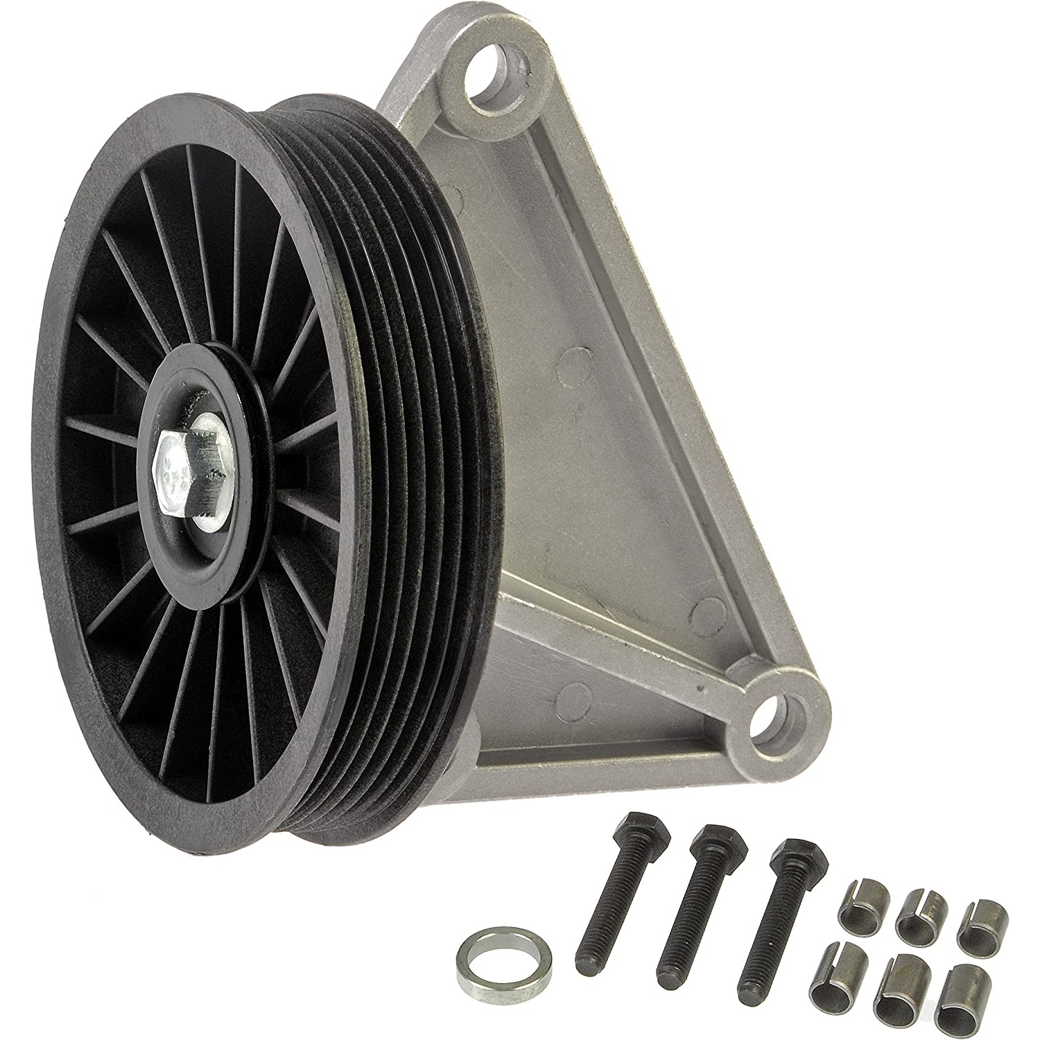 34184 A/C Compressor By-Pass Pulley - Direct Fit - Air Conditioning Bypass Pulley - Dorman 34184 A/C Compressor Bypass Pulley Compatible with Select Models - Dorman A/C Compressor Bypass Pulley 34184