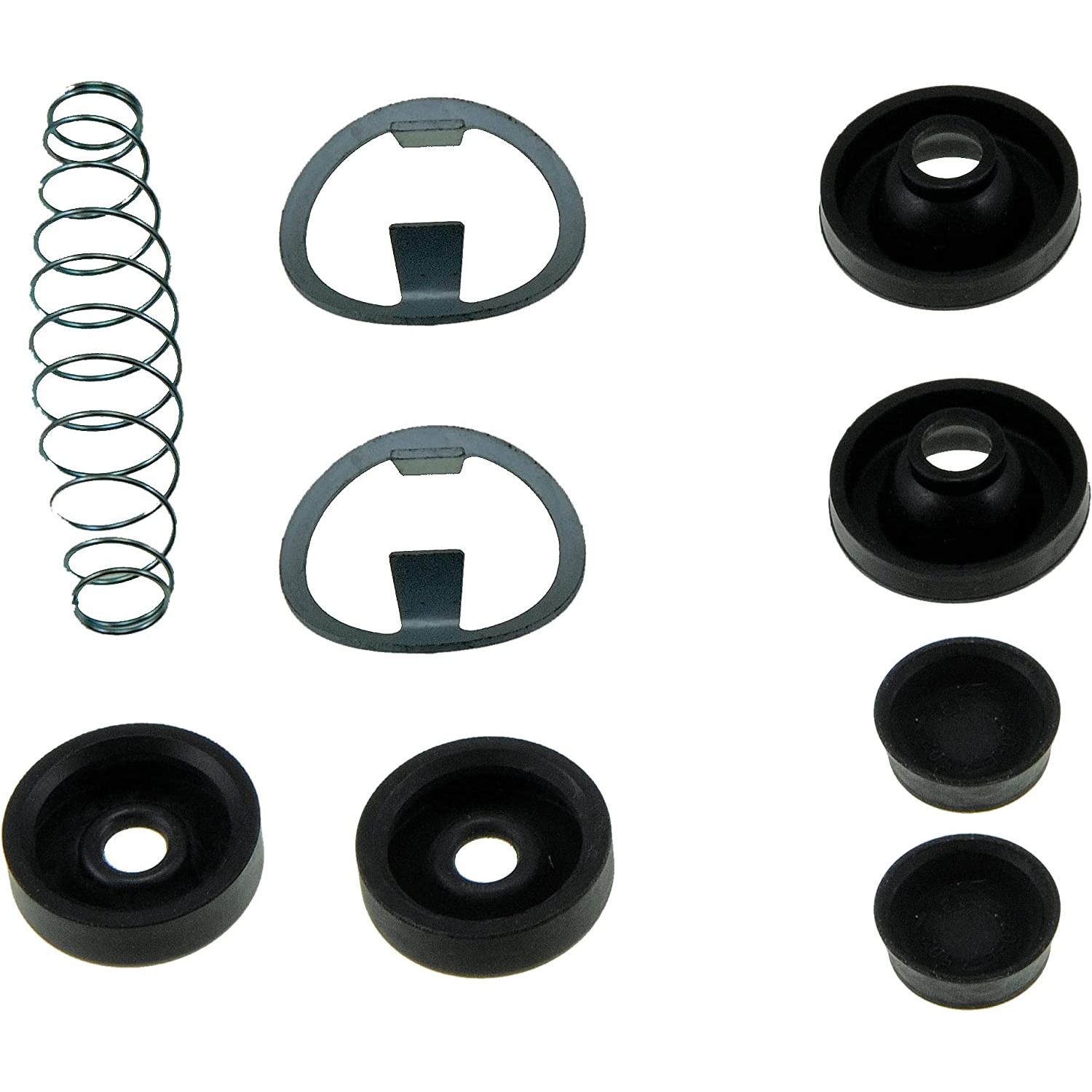 35886 Wheel Cylinder Repair Kit - Dorman 35886 Drum Brake Wheel Cylinder Kit Compatible with Select Models - WHEEL CYL REPAIR KIT - Drum Brake Wheel Cylinder Repair Kit - Drum Brake Wheel Cylinder Kit - The components in this drum brake wheel cylinder kit are designed to match the original parts required to repair the wheel cylinder on specified vehicles. Made of quality components, this kit is engineered for reliable performance and durability. - GENERAL MOTORS 1992-78