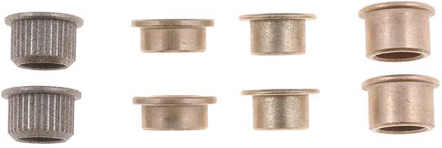 38374 Help Series Door Hinge Bushing - Direct Fit, Set of 8 - Door Hinge Bushing Assortment - 4 Sizes - Dorman 38374 Door Hinge Bushing Assortment - 4 Sizes Compatible with Select Models, 8 Piece,Black (Pack of 2) - DORMAN Door Hinge Bushing Assortment - Dorman - HELP Tailgate Hinge Bushing 38374