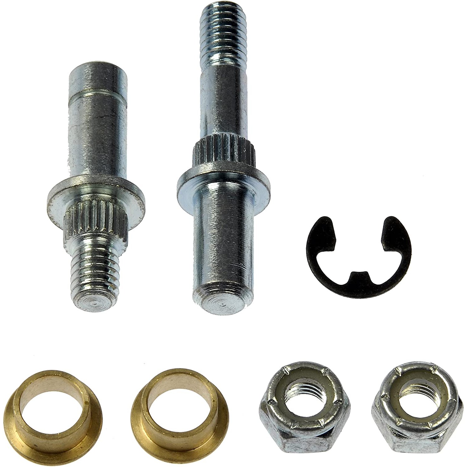 38454 Help Series Door Hinge Repair Kit - Direct Fit, Kit - Door Hinge Pin And Bushing Kit - 2 Pins 2 Bushings And 2 Nuts - Dorman 38454 Door Hinge Pin And Bushing Kit - 2 Pins 2 Bushings And 2 Nuts Compatible with Select Chevrolet / GMC Models , Black - Dorman Door Hinge Parts 38454