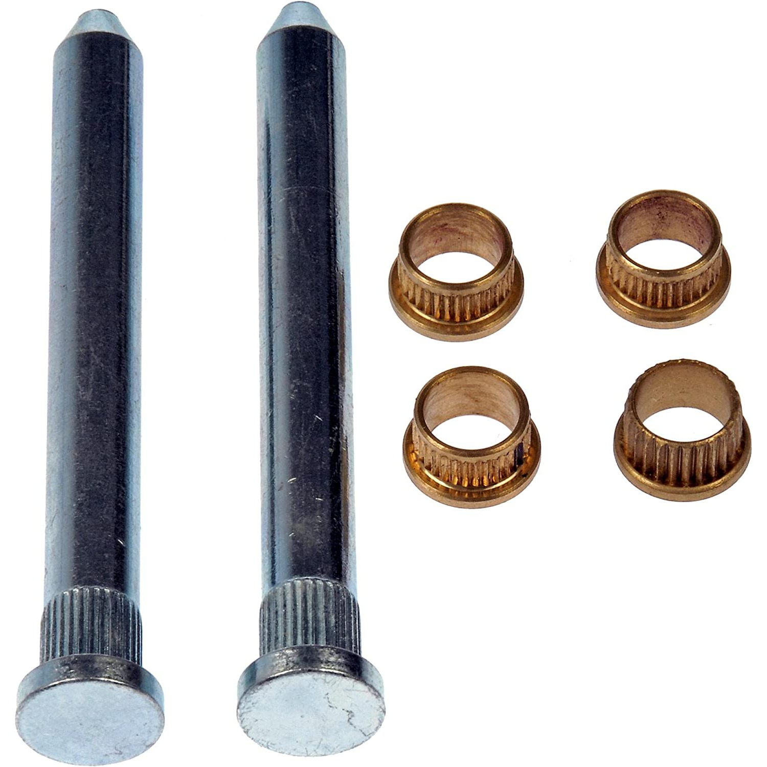38469 Help Series Door Hinge Repair Kit - Direct Fit, Kit - Door Hinge Pin And Bushing Kit - DOOR HINGE PIN KIT - Door Hinge Pin And Bushing Kit - Door Hinge Repair Kit - This door hinge pin & bushing kit is designed to match the original parts required to restore door alignment and function on specified vehicles. Made of quality components, this kit is engineered for reliable performance and durability. - Chevrolet Astro 2005-94, GMC Safari 2005-94 - Dorman Door Hinge Parts 38469