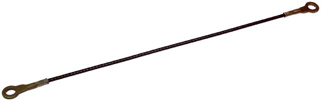 38554 Direct Fit Tailgate Cable, Sold Individually - Dorman Tailgate Cable 38554 - TAILGATE CABLE - Tailgate Cable - 17-5/6 In. - Tail Gate Cable - Support Cable - Cable - This tailgate support cable matches the fit and function of the original cables on specific vehicles. Made of quality materials, this durable cable is engineered to stabilize the tailgate over the long haul. - Honda Passport 1997-94, Isuzu Rodeo 1997-95