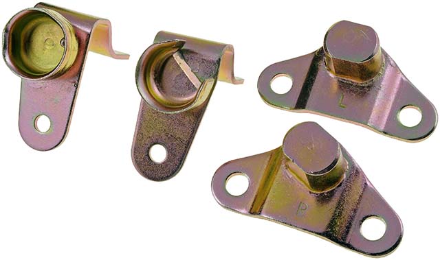 38642 Tailgate Hinge, Help Series - Dorman 38642 Tailgate Hinge Insert Kit - Left And Right - Bed And Gate Side Compatible with Select Chevrolet / GMC / Hummer Models - Dorman Tailgate Hinge 38642 - DORMAN Tailgate Hinge Insert Kit for Chevrolet - Black - Tailgate Hinge Insert Kit - Left and Right - Bed and Gate Side