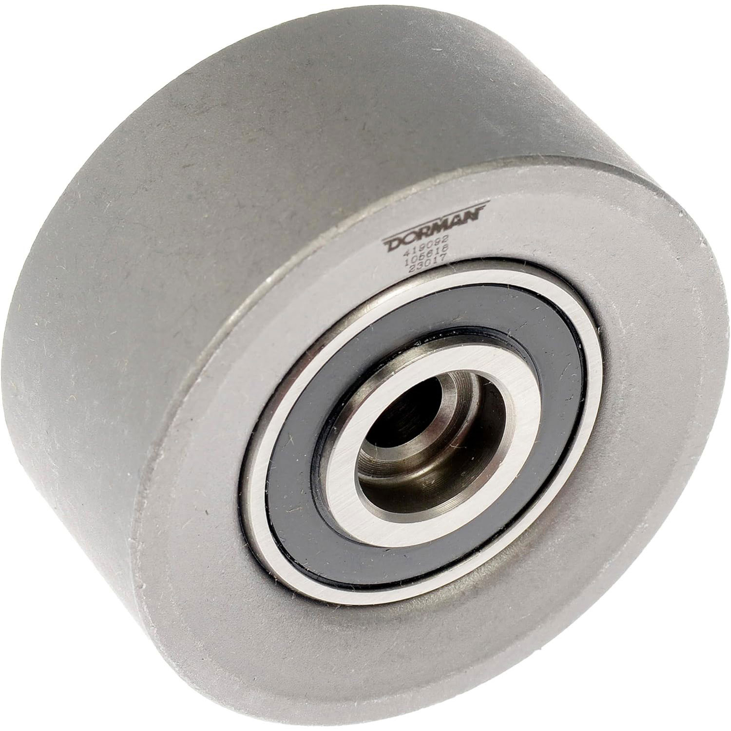 419-092 Accessory Belt Idler Pulley Techoice Series - Dorman Idler Pulley 419-092 - Engine Idler Pulley - Idler Pulley - Engine Idler Pulley - This engine timing belt idler pulley is designed to match the fit and function of the original equipment pulley on specified vehicles. It is engineered to help route the timing belt when the original pulley is worn or has failed. - Chevrolet 2018-08, Pontiac 2010-09, Saturn 2009-08