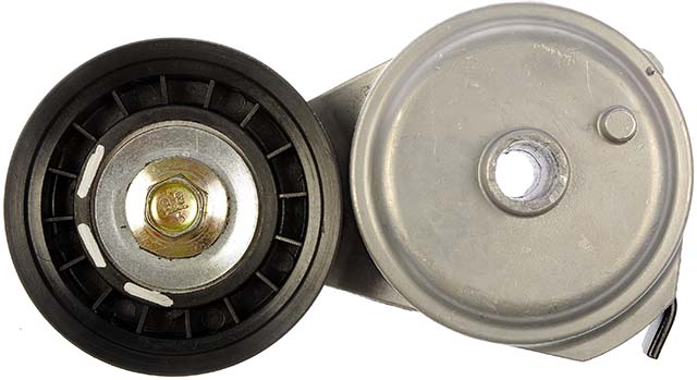 419-100 Accessory Belt Tensioner Kit - Direct Fit, Sold individually - Automatic Belt Tensioner (Tensioner only) - Dorman 419-100 Accessory Drive Belt Tensioner Assembly Compatible with Select Models - Dorman 419-100 Accessory Drive Belt Tensioner Assembly for Specific Models - Dorman Idler Pulley 419-100 - SERP BELT TENSIONER - Automatic Belt Tensioner (Tensioner only) - Drive Belt Tensioner - Accessory Belt Tensioner - Serpentine Belt Tensioner - This replacement belt tensioner assembly is designed to match the fit and function of the original equipment belt tensioner on specified vehicles. Engineered with quality components for durability, it has been extensively tested to perform reliably. - General Motors 2014-96, Isuzu 1999-97