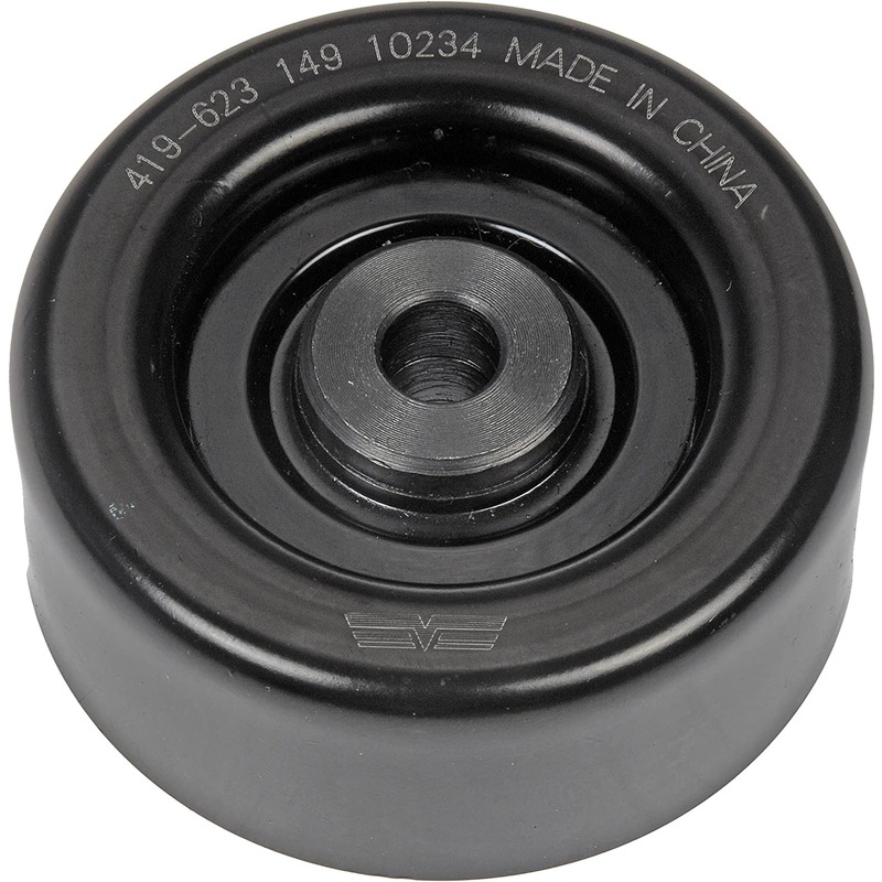419-5005 Accessory Belt Idler Pulley HD Solutions Series, Steel - Dorman 419-5005 Accessory Drive Belt Idler Pulley Compatible with Select Models - DORMAN 76.3 mm Accessory Drive Belt Idler Pulley for Chevrolet - Dorman Idler Pulley 419-5005 - Idler Pulley (Pulley Only) - Idler Pulleys - Idler Pulley (Pulley Only) - Serpentine Belt Idler Pulley - This replacement accessory drive belt idler pulley has been engineered to match the function and performance of the original pulley on select vehicle years, makes and models, properly restoring critical vehicle operations. - Chevrolet 2016-01, GMC 2016-01, Workhorse 2011-05, Workhorse Custom Chassis 2005