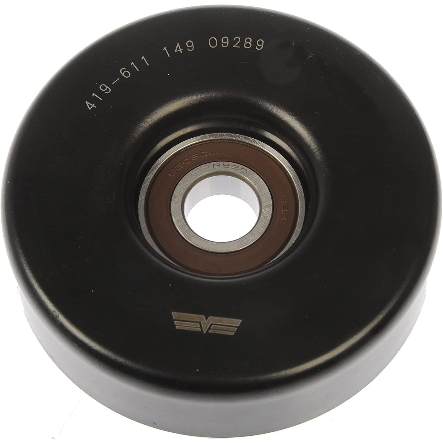 419-5006 Accessory Belt Idler Pulley HD Solutions Series, Steel - Dorman 419-5006 Accessory Drive Belt Idler Pulley Compatible with Select Models - Dorman Idler Pulley 419-5006 - Idler Pulley (Pulley Only) - Idler Pulleys - Idler Pulley (Pulley Only) - Serpentine Belt Idler Pulley - This replacement accessory drive belt idler pulley has been engineered to match the function and performance of the original pulley on select vehicle years, makes and models, properly restoring critical vehicle operations. - Ford Motor Company 1996-90, General Motors 2002-91, General Motors 1988-87, Mazda 1993-91
