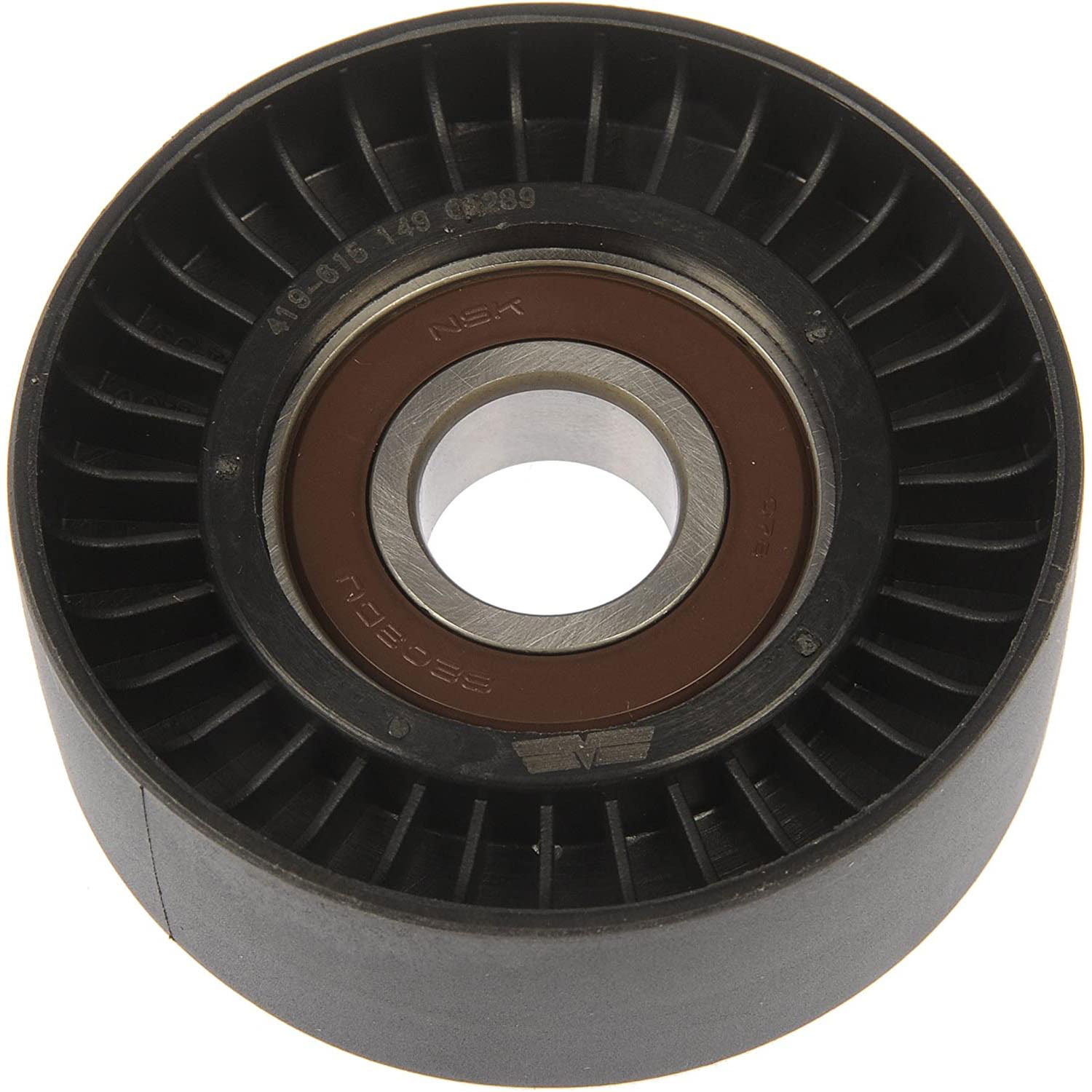 419-5007 Accessory Belt Idler Pulley HD Solutions Series, Polyamide - Dorman 419-5007 Accessory Drive Belt Idler Pulley Compatible with Select Models - DORMAN 70 mm Accessory Drive Belt Idler Pulley - Dorman Idler Pulley 419-5007 - Idler Pulley (Pulley Only) - Idler Pulleys - Idler Pulley (Pulley Only) - Serpentine Belt Idler Pulley - This replacement accessory drive belt idler pulley has been engineered to match the function and performance of the original pulley on select vehicle years, makes and models, properly restoring critical vehicle operations. - 2017-98