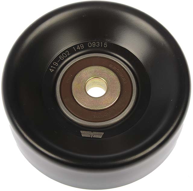 419-602 Accessory Belt Idler Pulley - Dorman 419-602 Accessory Drive Belt Tensioner Pulley Compatible with Select Models, Black - Dorman 419-602 Accessory Drive Belt Tensioner Pulley for Specific Models - DORMAN 90 mm Drive Belt Tensioner Pulley - Dorman Idler Pulley 419-602 - IDLER PULLEY - Idler Pulley (Pulley Only) - Belt Tensioner Pulley - Drive Belt Tensioner Pulley - Tensioner Pulley - This accessory drive belt tensioner pulley is designed to match the fit and function of the original pulley on specified applications. Made of quality materials, it is engineered for reliable performance and durability. - 2010-82 - Idler Pulley (Pulley only) - Idler Pulley (Pulley Only)
