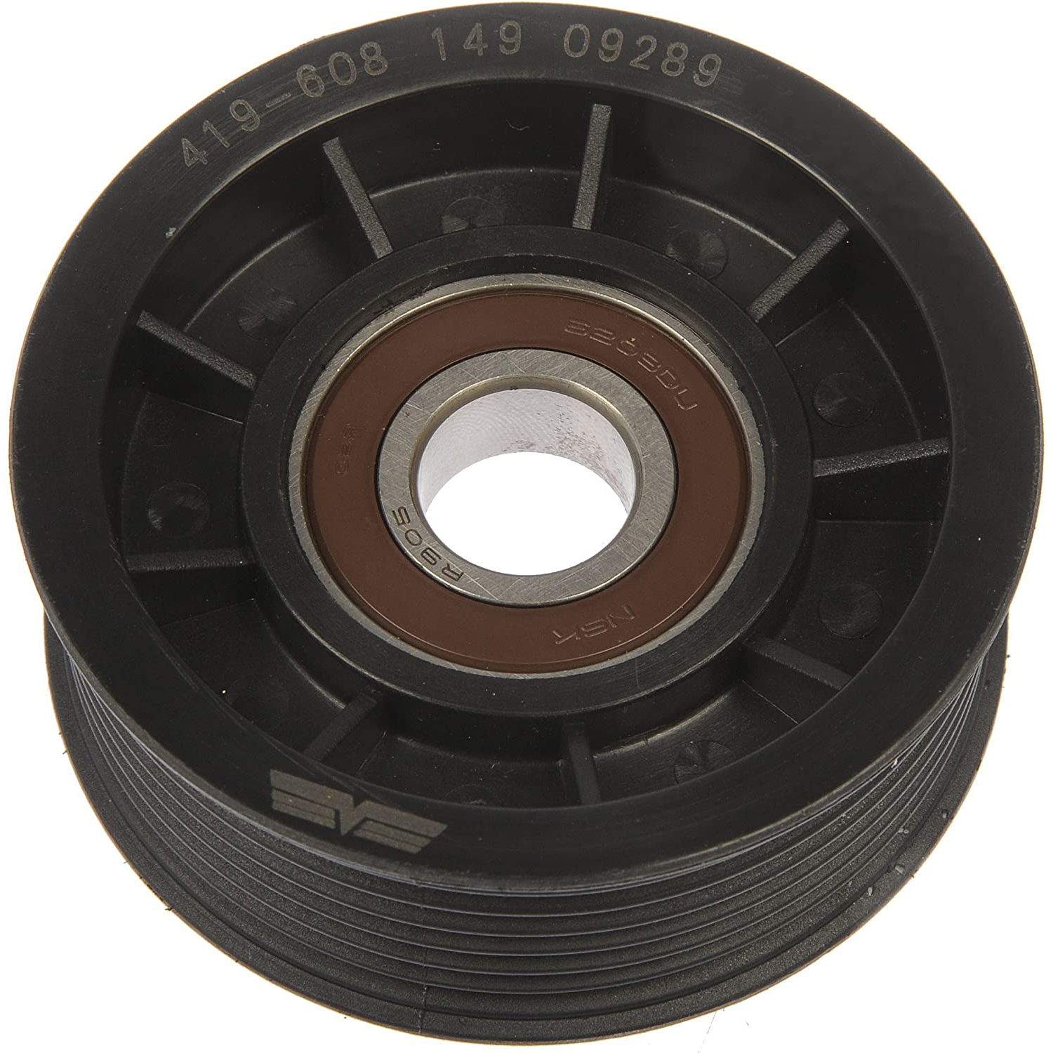 419-608 Techoice Series Timing Belt Idler Pulley - Direct Fit, Sold individually - Dorman 419-608 Accessory Drive Belt Tensioner Pulley Compatible with Select Dodge / Jeep Models - Dorman 419-608 Accessory Drive Belt Tensioner Pulley for Specific Dodge / Jeep Models - Dorman Idler Pulley 419-608 - IDLER PULLEY - Idler Pulley (Pulley Only) - Drive Belt Tensioner Pulley - Tensioner Pulley - Belt Tensioner Pulley - This accessory drive belt tensioner pulley is designed to match the fit and function of the original pulley on specified applications. Made of quality materials, it is engineered for reliable performance and durability. - Dodge 2004-92, Jeep 1998-93 - Idler Pulley (Pulley Only)