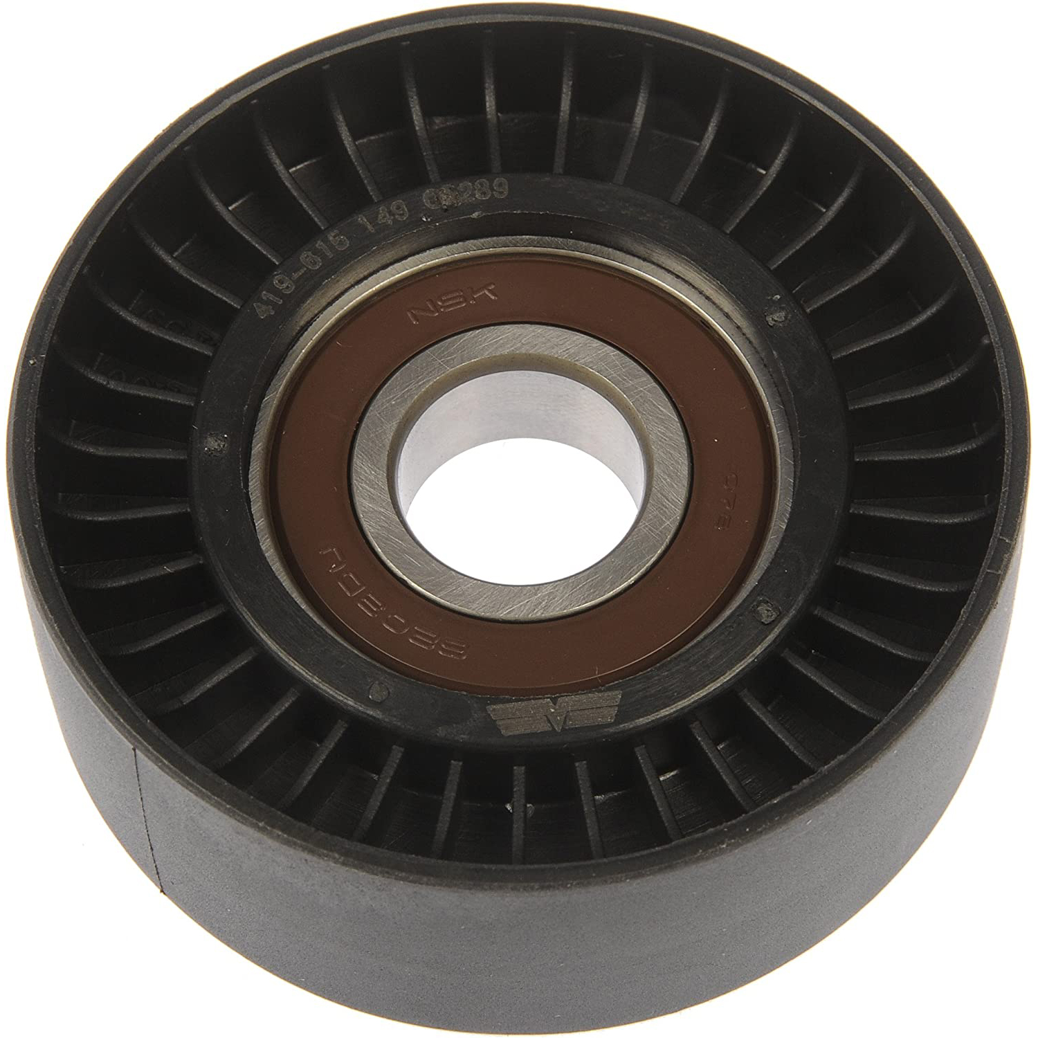 419-615 Techoice Series T-Belt Tensioner Pulley - Direct Fit - Dorman 419-615 Accessory Drive Belt Tensioner Pulley Compatible with Select Models - Dorman 419-615 Accessory Drive Belt Tensioner Pulley for Specific Models - DORMAN 70 mm Accessory Drive Belt Idler Pulley - Dorman Idler Pulley 419-615 - IDLER PULLEY - Idler Pulley (Pulley Only) - Belt Tensioner Pulley - Tensioner Pulley - Drive Belt Tensioner Pulley - This accessory drive belt tensioner pulley is designed to match the fit and function of the original pulley on specified applications. Made of quality materials, it is engineered for reliable performance and durability. - 2021-97 - Idler Pulley (Pulley Only)