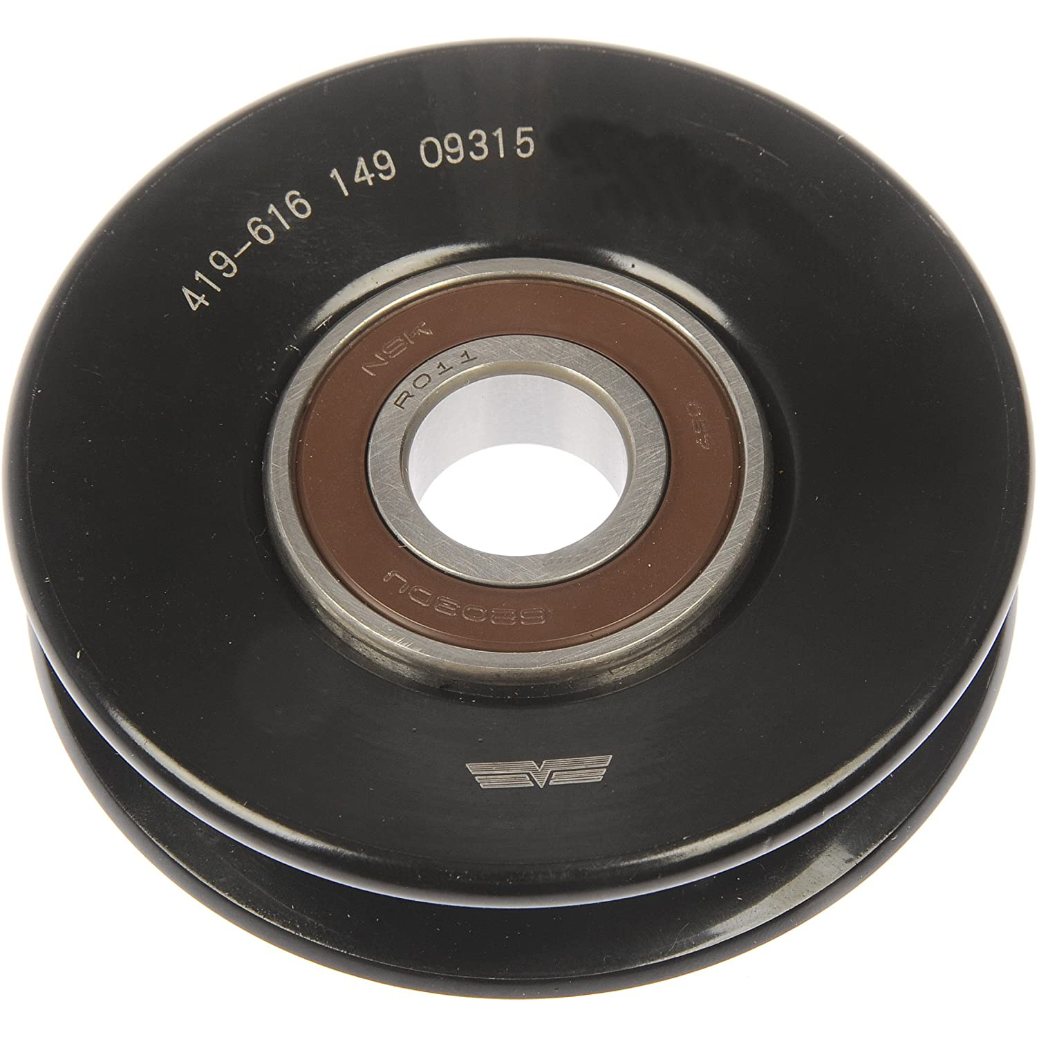 419-616 Accessory Drive Belt Tensioner Pulley - Accessory Belt Tension Pulley, Sold individually, Techoice Series - Dorman 419-616 Accessory Drive Belt Tensioner Pulley Compatible with Select Models - Dorman 419-616 Accessory Drive Belt Tensioner Pulley for Specific Models Fits select: 1990-1993 FORD MUSTANG, 1982-1986 CHEVROLET CAVALIER - DORMAN 80 mm Accessory Drive Belt Idler Pulley for Chrysler - Dorman Idler Pulley 419-616 - IDLER PULLEY - Idler Pulley (Pulley Only) - Drive Belt Tensioner Pulley - Tensioner Pulley - Belt Tensioner Pulley - This accessory drive belt tensioner pulley is designed to match the fit and function of the original pulley on specified applications. Made of quality materials, it is engineered for reliable performance and durability. - Chevrolet 1995-84, Dodge 1991-90, GMC 1995-84, Hino 2014-08, Plymouth 1991-90 - Idler Pulley (Pulley only) - Idler Pulley (Pulley Only)