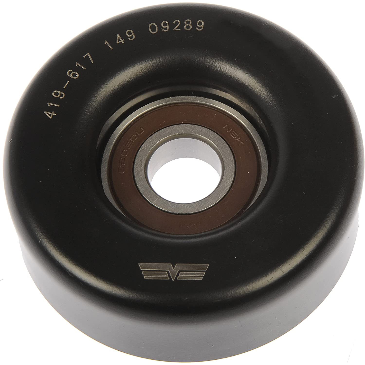 419-617 Techoice Series T-Belt Tensioner Pulley - Direct Fit - Dorman 419-617 Accessory Drive Belt Tensioner Pulley for Specific Models - Dorman - TECHoice Accessory Drive Belt Tensioner Pulley 419-617 - IDLER PULLEY - Idler Pulley (Pulley Only) - Tensioner Pulley - Drive Belt Tensioner Pulley - Belt Tensioner Pulley - This accessory drive belt tensioner pulley is designed to match the fit and function of the original pulley on specified applications. Made of quality materials, it is engineered for reliable performance and durability. - Buick 1998-88, Chevrolet 2002-95, Ford 1994-92, Mercury 1994-92, Oldsmobile 2001-87, Pontiac 2002-88 - Idler Pulley (Pulley only) - Idler Pulley (Pulley Only)