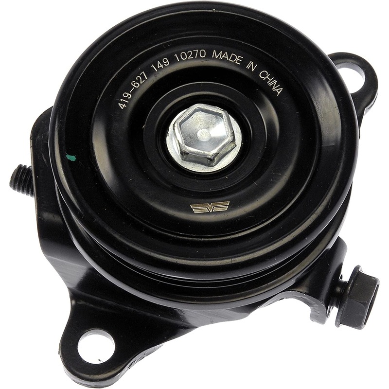 419-627 Accessory Belt Idler Pulley Techoice Series - Dorman 419-627 Accessory Drive Belt Idler Pulley Compatible with Select Geo / Toyota Models - Dorman Idler Pulley 419-627 - IDLER PULLEY - Idler Pulley (With Bracket) - Serpentine Belt Idler Pulley - This replacement accessory drive belt idler pulley has been engineered to match the function and performance of the original pulley on select vehicle years, makes and models, properly restoring critical vehicle operations. - Geo 1994-89, Toyota 2004-89 - Idler Pulley (With Bracket) - Idler/Tensioner Pulley: Specific Fit, Steel, 75 mm Diameter