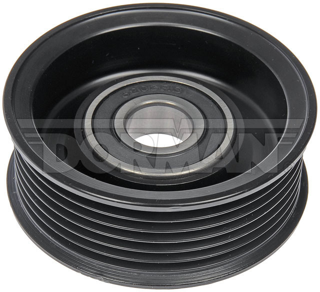 419-629 Accessory Belt Idler Pulley Techoice Series, Steel - Dorman 419-629 Accessory Drive Belt Idler Pulley Compatible with Select Models - DORMAN 75 mm Accessory Drive Belt Idler Pulley for Ford - Dorman Idler Pulley 419-629 - Idler Pulley (Pulley Only) - Idler Pulley (Pulley Only) - Serpentine Belt Idler Pulley - This replacement accessory drive belt idler pulley has been engineered to match the function and performance of the original pulley on select vehicle years, makes and models, properly restoring critical vehicle operations. - Chrysler 2006-04, Ford Motor Company 2014-99, Ford Motor Company 1996-91, Honda 2009-00 - Idler/Tensioner Pulley: Specific Fit, Steel, 75 mm Diameter