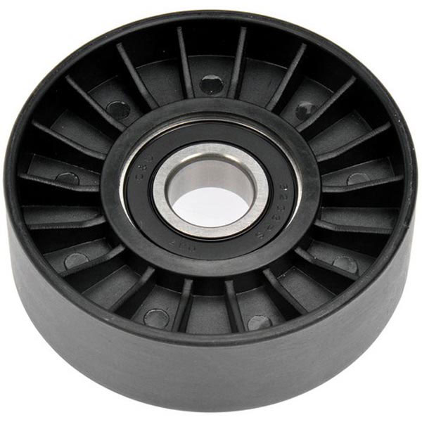 419-646 Accessory Belt Idler Pulley Techoice Series, Plastic - Dorman 419-646 Accessory Drive Belt Idler Pulley Compatible with Select Models - Dorman Idler Pulley 419-646 - Idler Pulley (Pulley Only) - Idler Pulley (Pulley Only) - Serpentine Belt Idler Pulley - This replacement accessory drive belt idler pulley has been engineered to match the function and performance of the original pulley on select vehicle years, makes and models, properly restoring critical vehicle operations. - Ford Motor Company 1993-90, General Motors 2002-89, Hyundai 2009-99, Kia 2010-01 - Idler/Tensioner Pulley: Specific Fit, Plastic, 83 mm Diameter