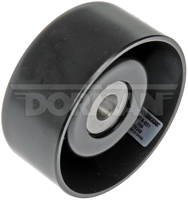 419-651 Accessory Belt Idler Pulley Techoice Series, Steel - Dorman 419-651 Accessory Drive Belt Idler Pulley Compatible with Select Lexus/Toyota Models - Dorman Idler Pulley 419-651 - Idler Pulley (Pulley Only) - Idler Pulley (Pulley Only) - Serpentine Belt Idler Pulley - This replacement accessory drive belt idler pulley has been engineered to match the function and performance of the original pulley on select vehicle years, makes and models, properly restoring critical vehicle operations. - Lexus 2021-06, Toyota 2021-03 - Idler/Tensioner Pulley: Specific Fit, Steel, 70 mm Diameter