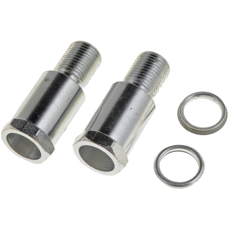 42004 Spark Plug Adapter - Direct Fit - DORMAN 14mm Steel Spark Plug Non-Foulers - Dorman 42004 Spark Plug Non-Foulers - 14mm Gasket Seat Long Reach Compatible with Select Models, 2 Pack - Dorman Spark Plug Non-Fouler 42004 - Spark Plug Non-Foulers - 14mm Gasket Seat Long Reach