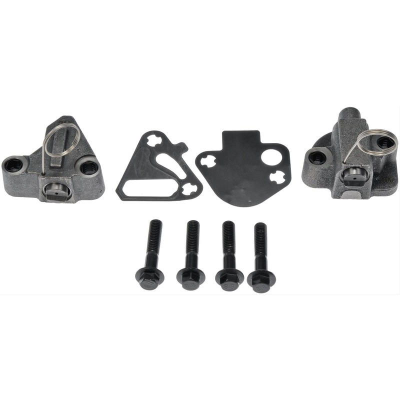 420-129 OE Solutions Series Timing Belt Tensioner - Direct Fit, Set of 2 - Dorman 420-129 Engine Timing Chain Tensioner Compatible with Select Models, 2 Pack - Timing Chain Tension Kit - Timing Chain Tension Kit - Timing Chain Guide Tensioner - Camshaft Chain Tensioner - Chain Tensioner - This engine timing chain tensioner is designed to match the fit and function of the original tensioner on specified applications. Made of quality materials, it is engineered for reliable performance and durability. - General Motors 2022-04