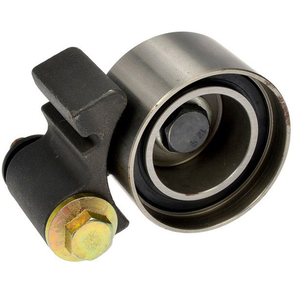 420-154 OE Solutions Series Timing Belt Tensioner - Direct Fit, Sold individually - Dorman 420-154 Engine Timing Belt Adjuster Compatible with Select Chrysler/Dodge Models (OE FIX) - Dorman - OE Solutions Engine Timing Belt Tensioner 420-154 - Engine Timing Belt Adjuster - TIMING BELT ADJUSTER - Engine Timing Belt Adjuster - Timing Belt Adjuster - The plastic engine timing belt tensioner pulley on certain Chrysler vehicles is brittle and will often crack. When it fails, replacing it with an OEM timing belt tensioner could mean the same issues again in the future. This Dorman OE FIX engine timing belt tensioner replaces the plastic pulley with a metal pulley for a more durable replacement. In addition, the bearing on our OE FIX tensioner is much larger than the OEM unit. This allows it to spin slower and increases bearing surface area, which leads to longer life of the part. - Chrysler 2010-03, Dodge 2011-03